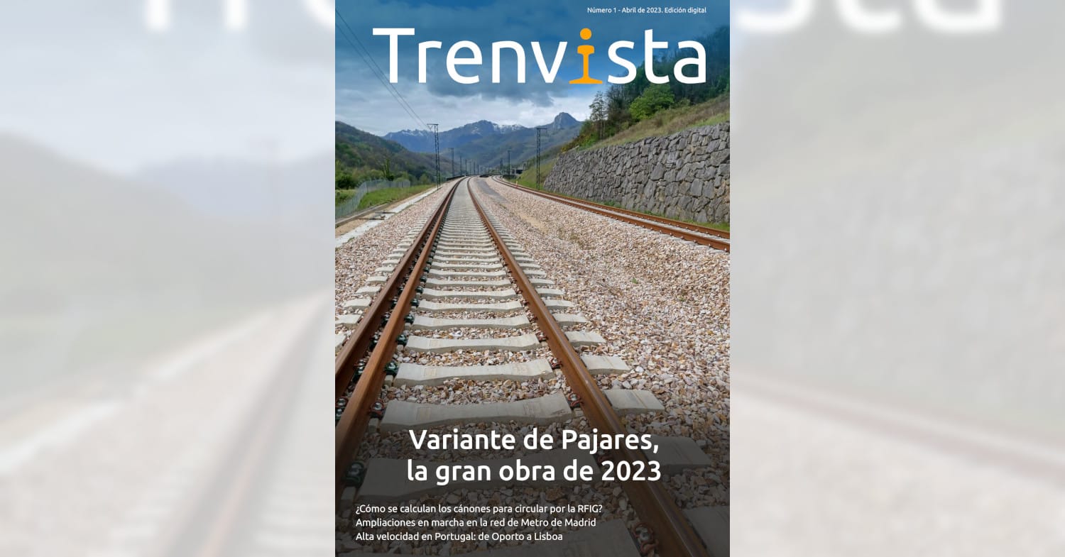 Portada del número 1 de la revista de Trenvista.