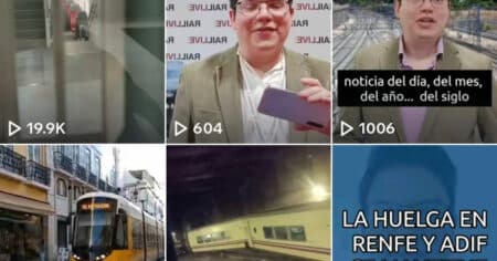 Ferromedia estrena el Informativo Ferroviario de Trenvista y el TikTok de Trenvista y Viajarentren